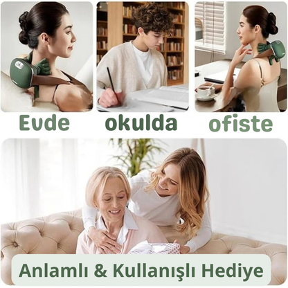 Taşınabilir Boyun ve sırt masaj aleti- KakoO™